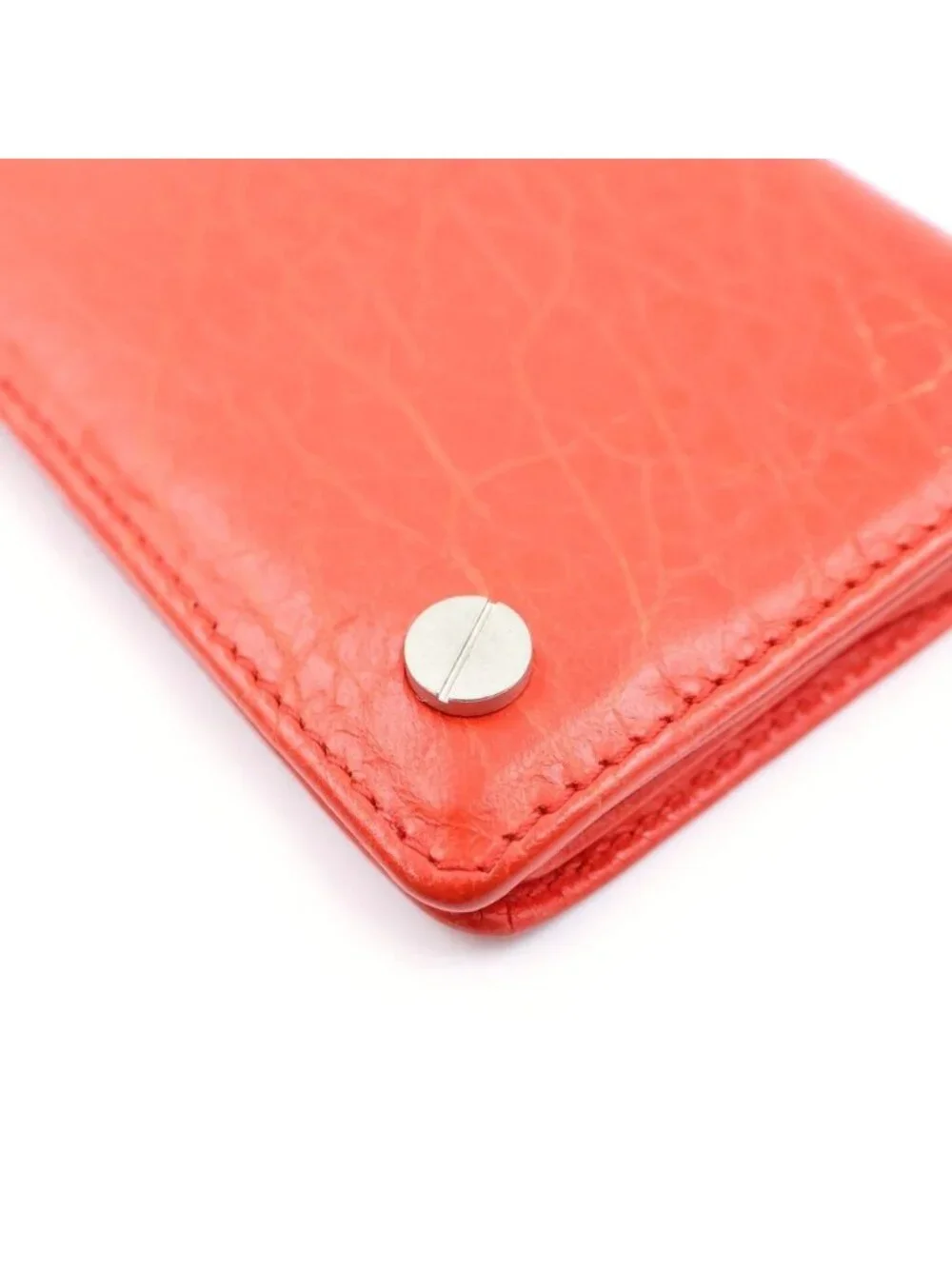 Balenciaga Classic Rouge Cardinal Card Case